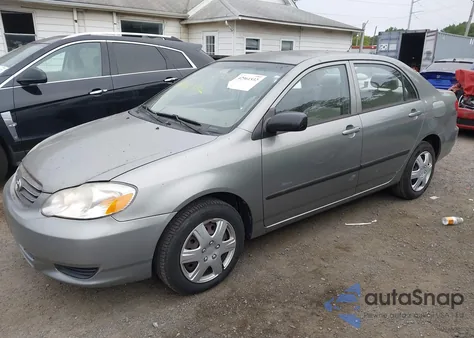 2004 Toyota Corolla Ce z USA, uszkodzony, nr VIN JTDBR32E242021645